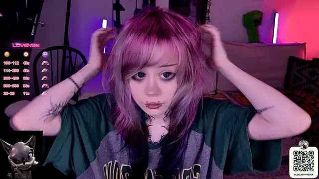 Lollyshy online show from October 2025 10:58:02 AM