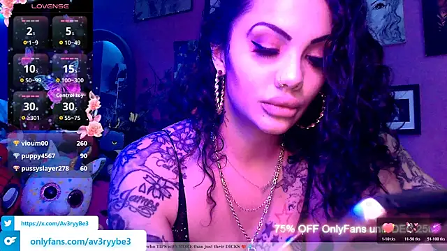 Av3ryyBe3 online show from December 2025 10:26:01 PM