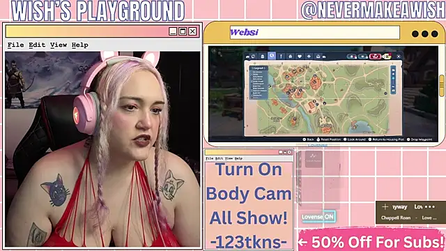 nevermakeawish online show from April 2026 09:43:01 AM