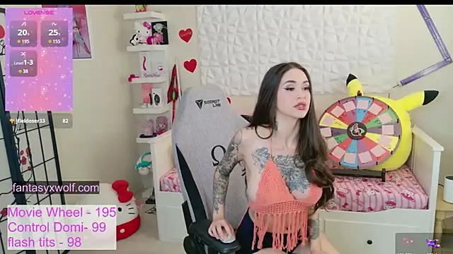 Snapshot of fantasyxwolf chatting on February 2026 06:28:01 PM fantasyxwolf online show from February 2026 06:28:01 PM