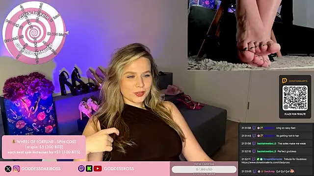 GoddessRoss online show from December 2025 06:34:02 PM