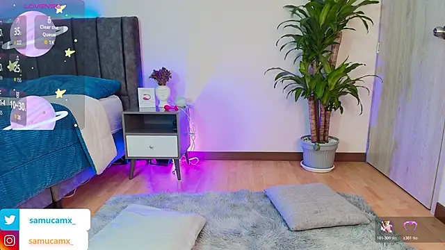 samucamx  online show from October 2025 12:00:01 AM