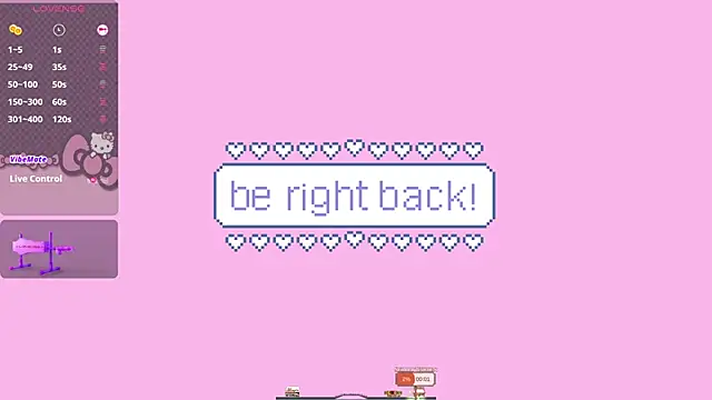 Lunyhose online show from November 2025 08:09:01 PM