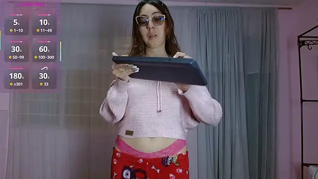 AnnieSparkle online show from March 2026 09:17:01 PM