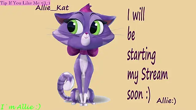 Allie Kat online show from January 2026 03:50:01 PM