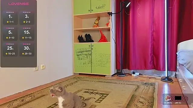 Milly  Foxy online show from April 2026 01:31:01 PM