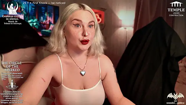 Wounded Goddess  online show from November 2025 04:06:01 PM