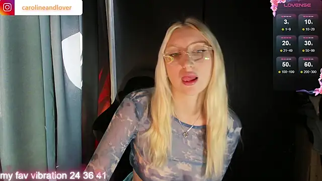 Caroline lover  online show from December 2025 11:16:02 AM