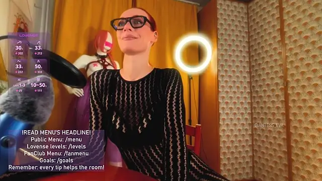 Giantess Eva online show from August 2026 09:53:01 PM