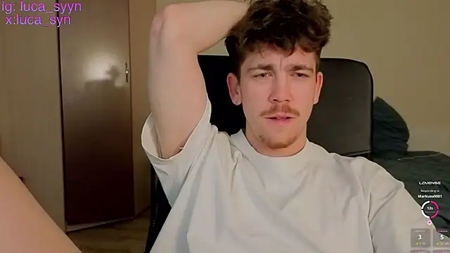 luca syn online show from April 2026 09:39:33 PM