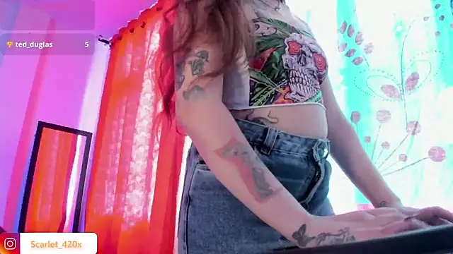 Scarlett  Cooper   online show from March 2026 08:57:01 PM