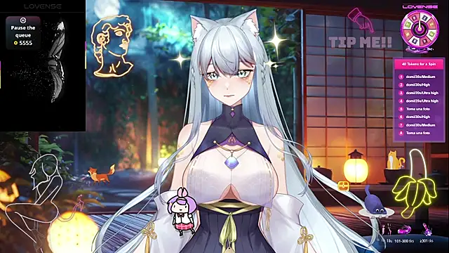 Snapshot of Nyxie_chan1 chatting on February 2026 07:07:01 PM Nyxie chan1 online show from February 2026 07:07:01 PM