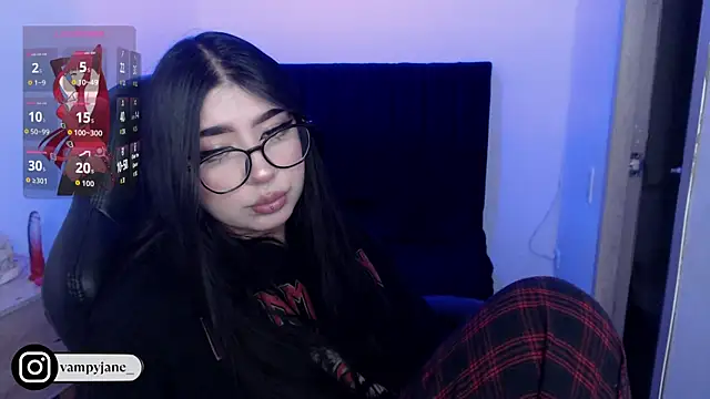 Snapshot of VamppyJane chatting on October 2025 12:10:02 AM VamppyJane online show from October 2025 12:10:02 AM