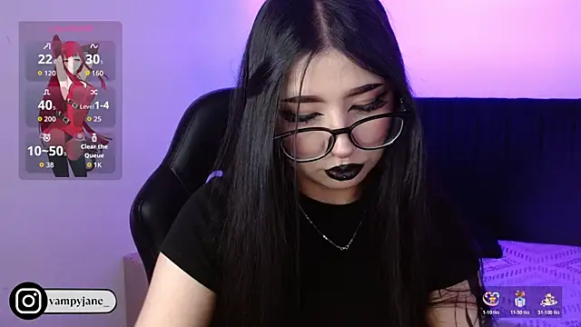 Snapshot of VamppyJane chatting on November 2025 12:42:01 AM VamppyJane online show from November 2025 12:42:01 AM
