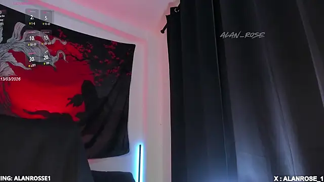 AlanRose01 online show from April 2026 11:21:02 PM