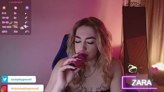 ZarasPlayground online show from April 2026 09:40:01 AM