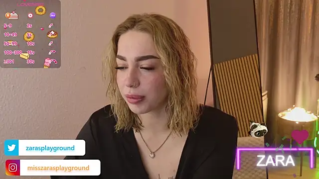 ZarasPlayground online show from April 2026 03:16:01 PM