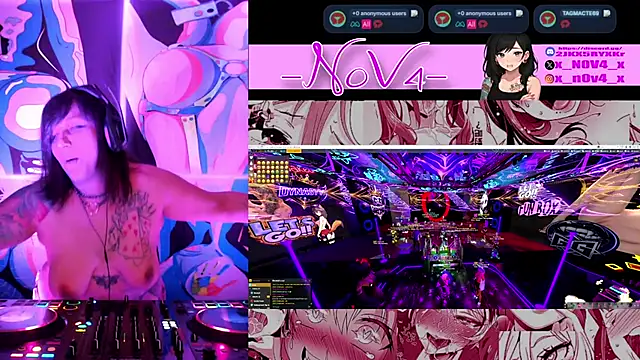-N0V4- online show from April 2026 10:04:01 PM