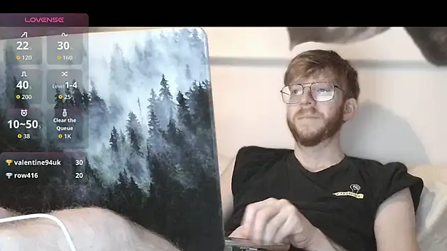 Snapshot of Gingerxl8 chatting on February 2026 10:59:02 PM Gingerxl8 online show from February 2026 10:59:02 PM