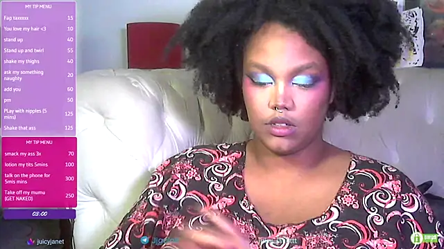 juicy janet online show from March 2026 03:39:01 PM