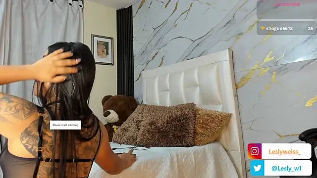 Snapshot of lesly1w chatting on June 2026 11:45:01 AM lesly1w online show from June 2026 11:45:01 AM