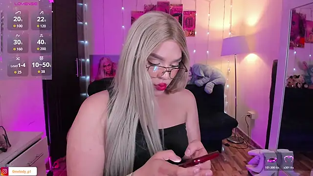 Melody p online show from June 2026 09:25:02 PM