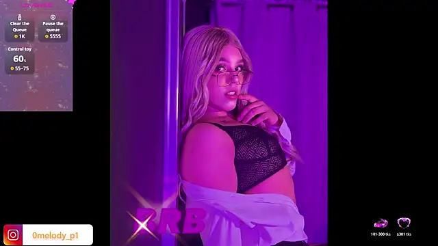 Melody p online show from August 2026 02:59:01 AM