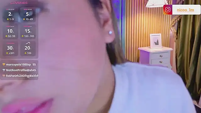 NICOOLMILLER online show from April 2026 07:39:01 PM