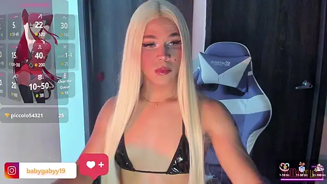 Snapshot of DeliGaby chatting on June 2026 12:44:02 PM DeliGaby online show from June 2026 12:44:02 PM