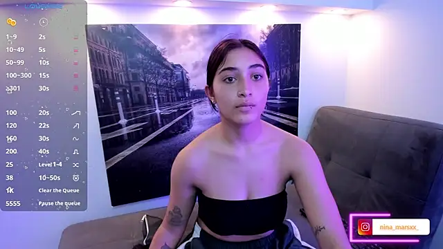 Nina-Mars online show from June 2026 09:09:01 PM
