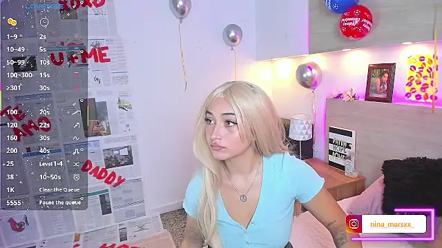 Nina-Mars online show from July 2026 08:14:01 PM