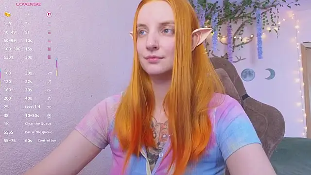 Elfie Agatha online show from June 2026 09:35:02 AM