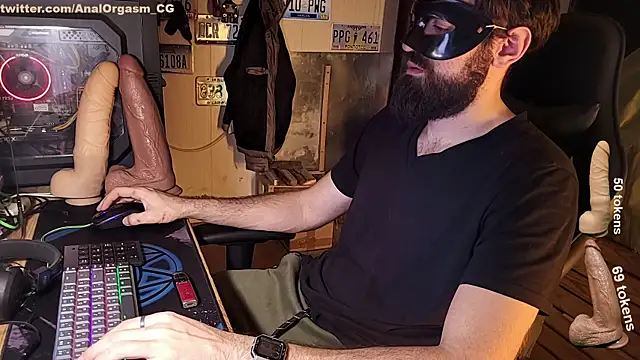 AnalOrgasm CG online show from February 2025 12:19:02 AM