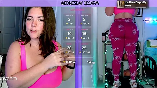 Snapshot of MilaValentina chatting on January 2025 03:16:01 AM MilaValentina online show from January 2025 03:16:01 AM