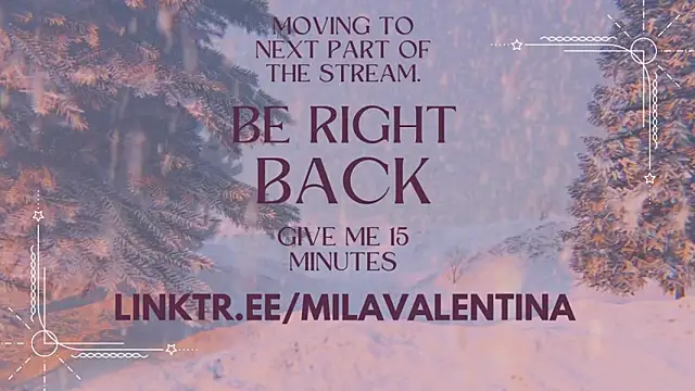 Snapshot of MilaValentina chatting on February 2025 03:30:02 AM MilaValentina online show from February 2025 03:30:02 AM
