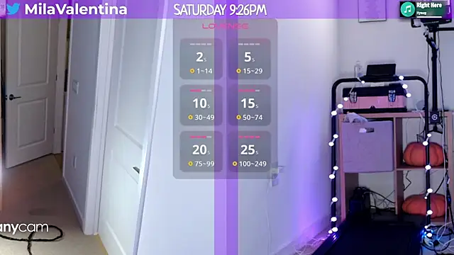 Snapshot of MilaValentina chatting on February 2025 02:28:01 AM MilaValentina online show from February 2025 02:28:01 AM