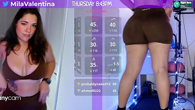 Snapshot of MilaValentina chatting on February 2025 01:44:02 AM MilaValentina online show from February 2025 01:44:02 AM