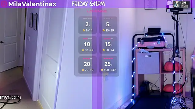 Snapshot of MilaValentina chatting on February 2025 11:43:01 PM MilaValentina online show from February 2025 11:43:01 PM