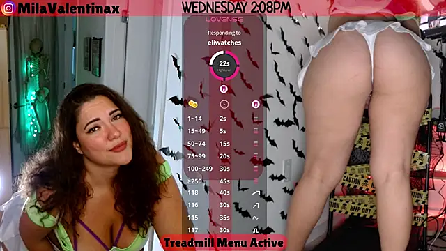 Snapshot of MilaValentina chatting on October 2025 06:09:01 PM MilaValentina online show from October 2025 06:09:01 PM