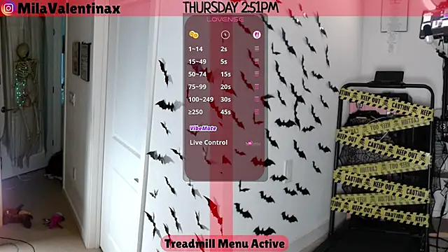 Snapshot of MilaValentina chatting on October 2025 06:52:02 PM MilaValentina online show from October 2025 06:52:02 PM