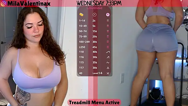 Snapshot of MilaValentina chatting on November 2025 12:33:01 AM MilaValentina online show from November 2025 12:33:01 AM