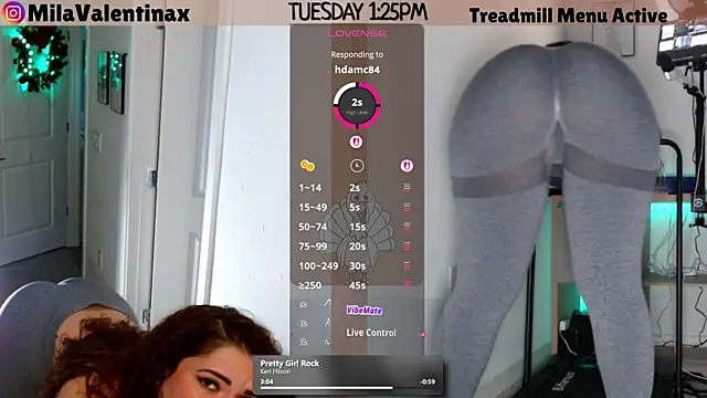 Snapshot of MilaValentina chatting on December 2025 06:25:01 PM MilaValentina online show from December 2025 06:25:01 PM