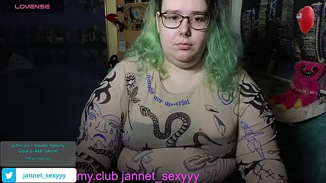 JannetPie online show from February 2026 11:28:02 PM