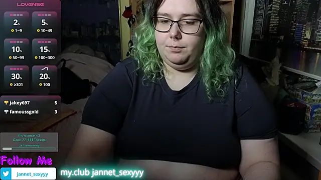 JannetPie online show from March 2026 01:32:02 AM