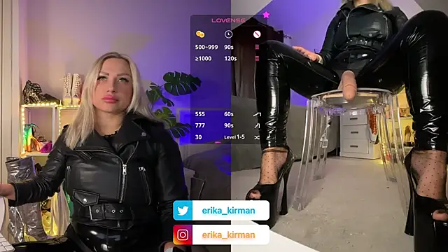 Erika Kirman online show from January 2025 01:08:02 PM