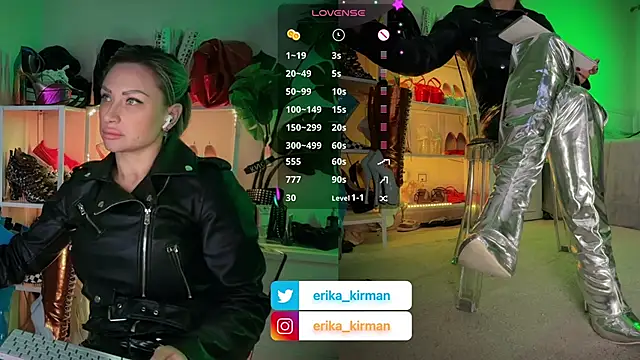 Snapshot of Erika_Kirman chatting on January 2026 02:31:01 PM Erika Kirman online show from January 2026 02:31:01 PM
