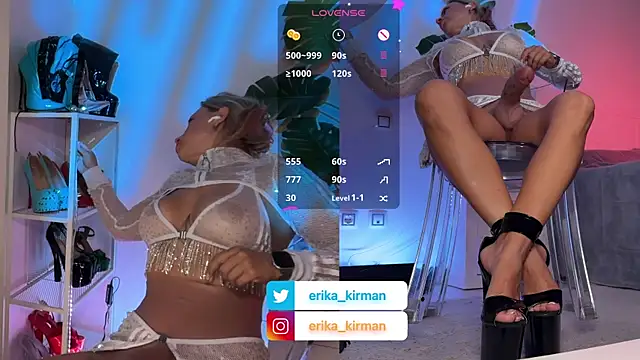Erika Kirman online show from July 2026 09:12:01 AM