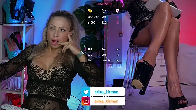 Erika Kirman online show from August 2026 09:08:02 AM