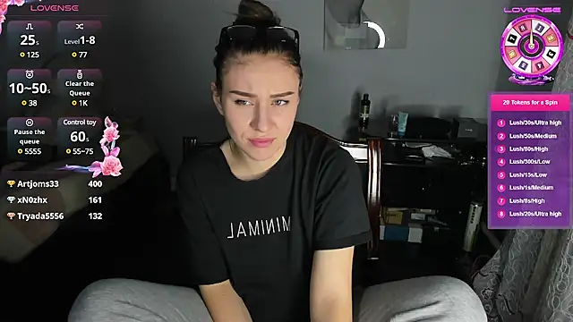 KindKristy online show from January 2025 11:37:01 AM