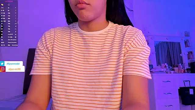 alysson 18 online show from March 2026 01:33:02 AM